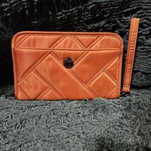 Lug Zeppelin RFID Wristlet Wallet In The Color Copper Brown